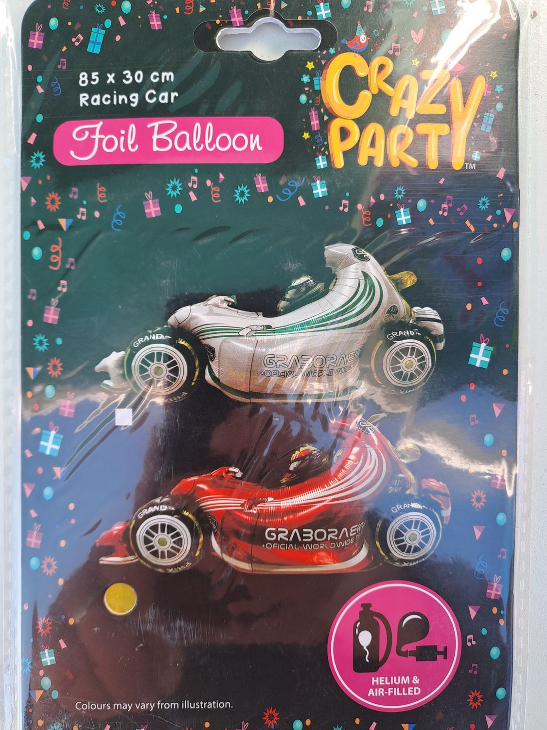 Balloon Foil Racing Car