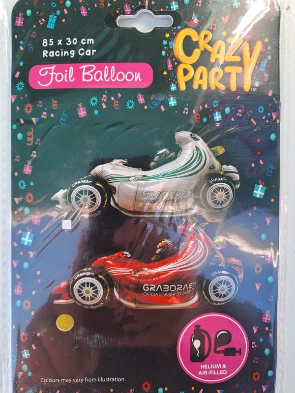 Balloon Foil Racing Car