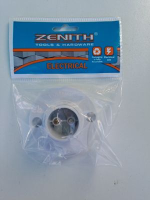 Lightbulb Batten Holder Nylon 50mm White