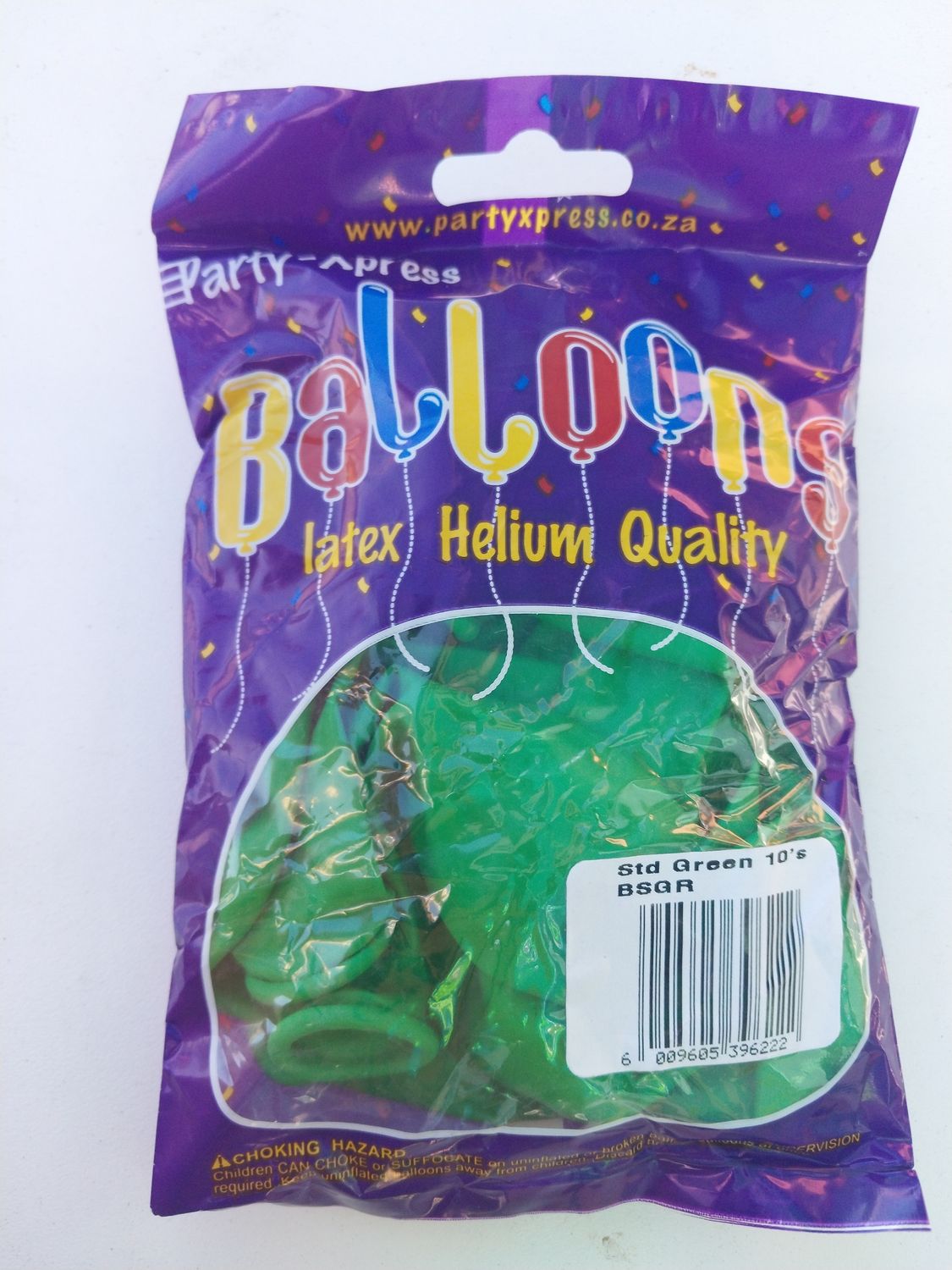 Balloons Std Green 10&#39;s