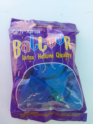 Balloons Std Blue 10&#39;s
