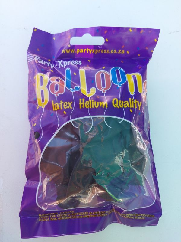 Balloons Std Black 10&#39;s
