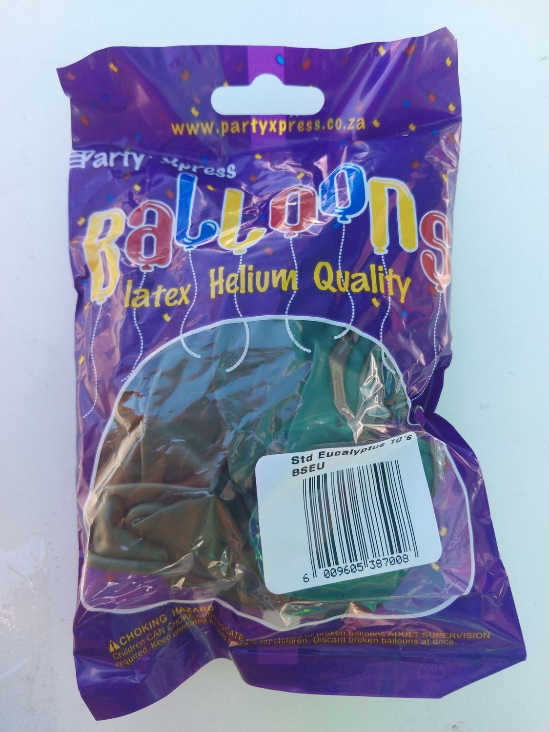 Balloons Std Eucalyptus 10&#39;s
