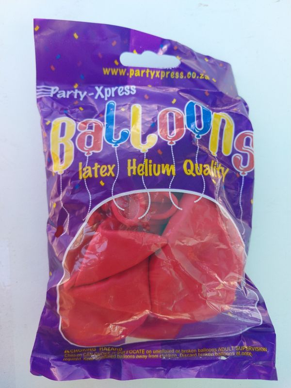Balloons Std Red 10&#39;s