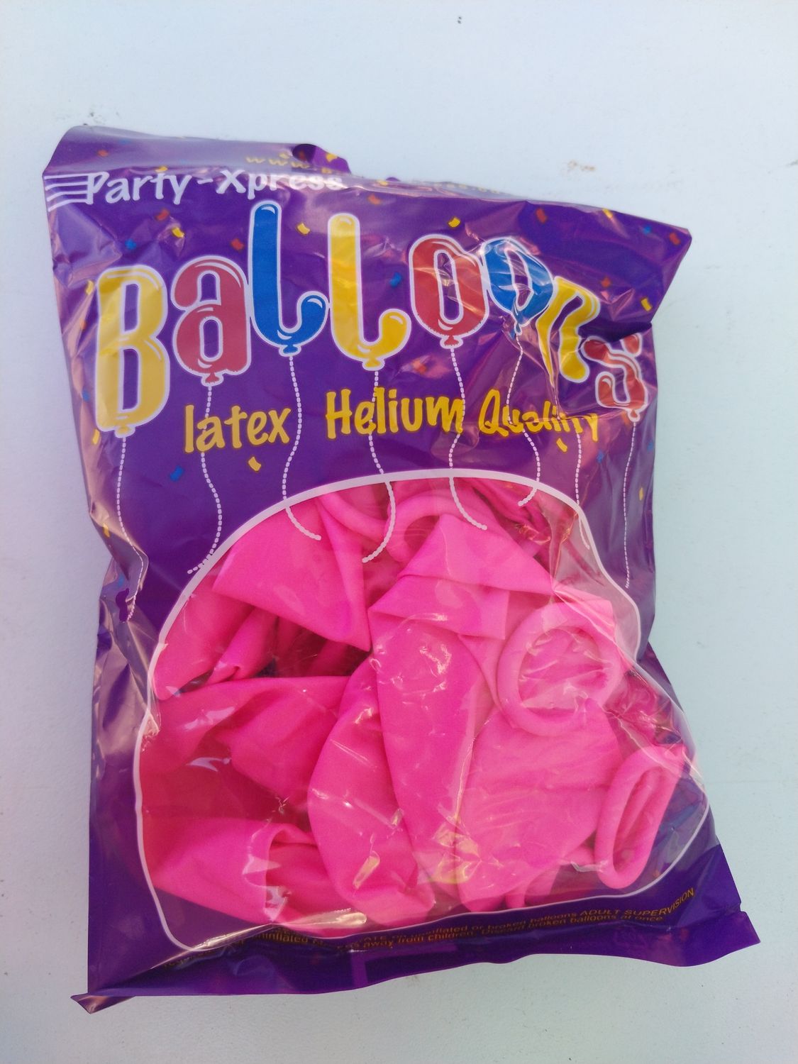 Balloons Std Neon Pink 10&#39;s