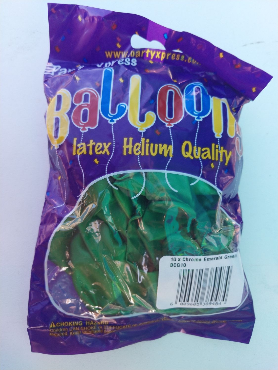 Balloons Chrome Emerald Green 10&#39;s
