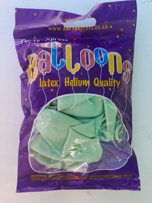 Balloons Macaron Honey Dew 10&#39;s