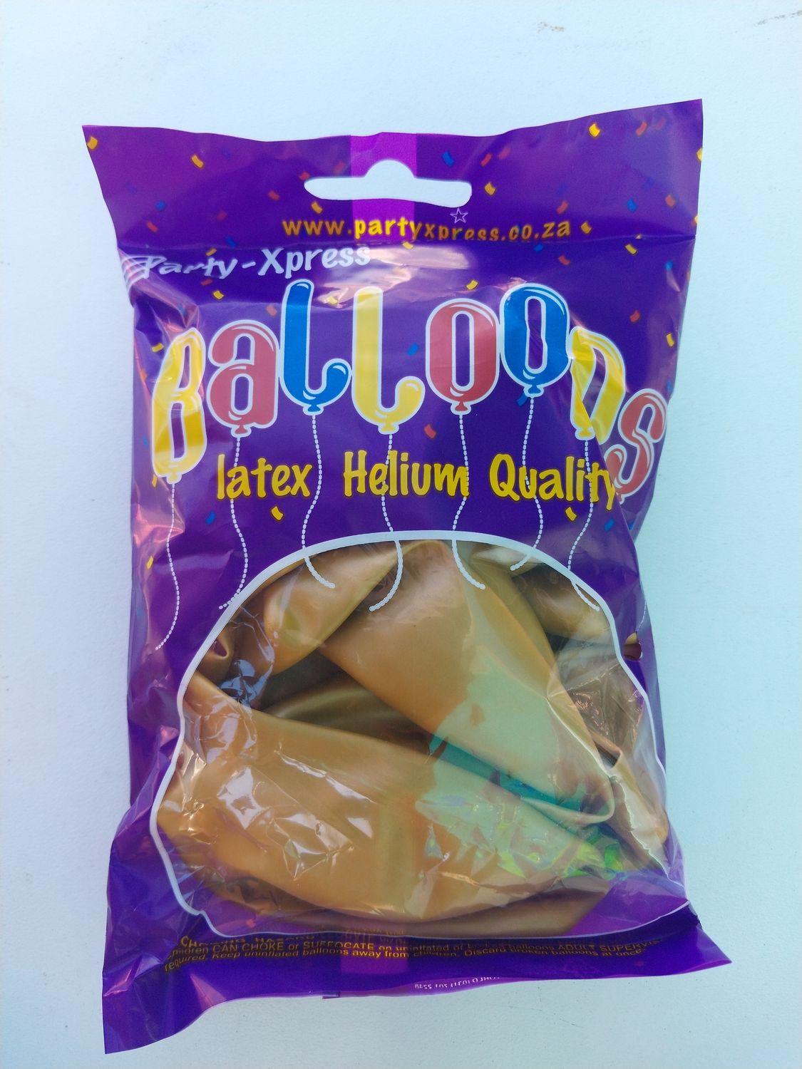 Balloons Met Gold 10's