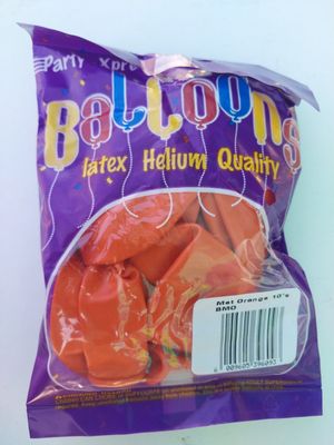 Balloons Met Orange 10&#39;s