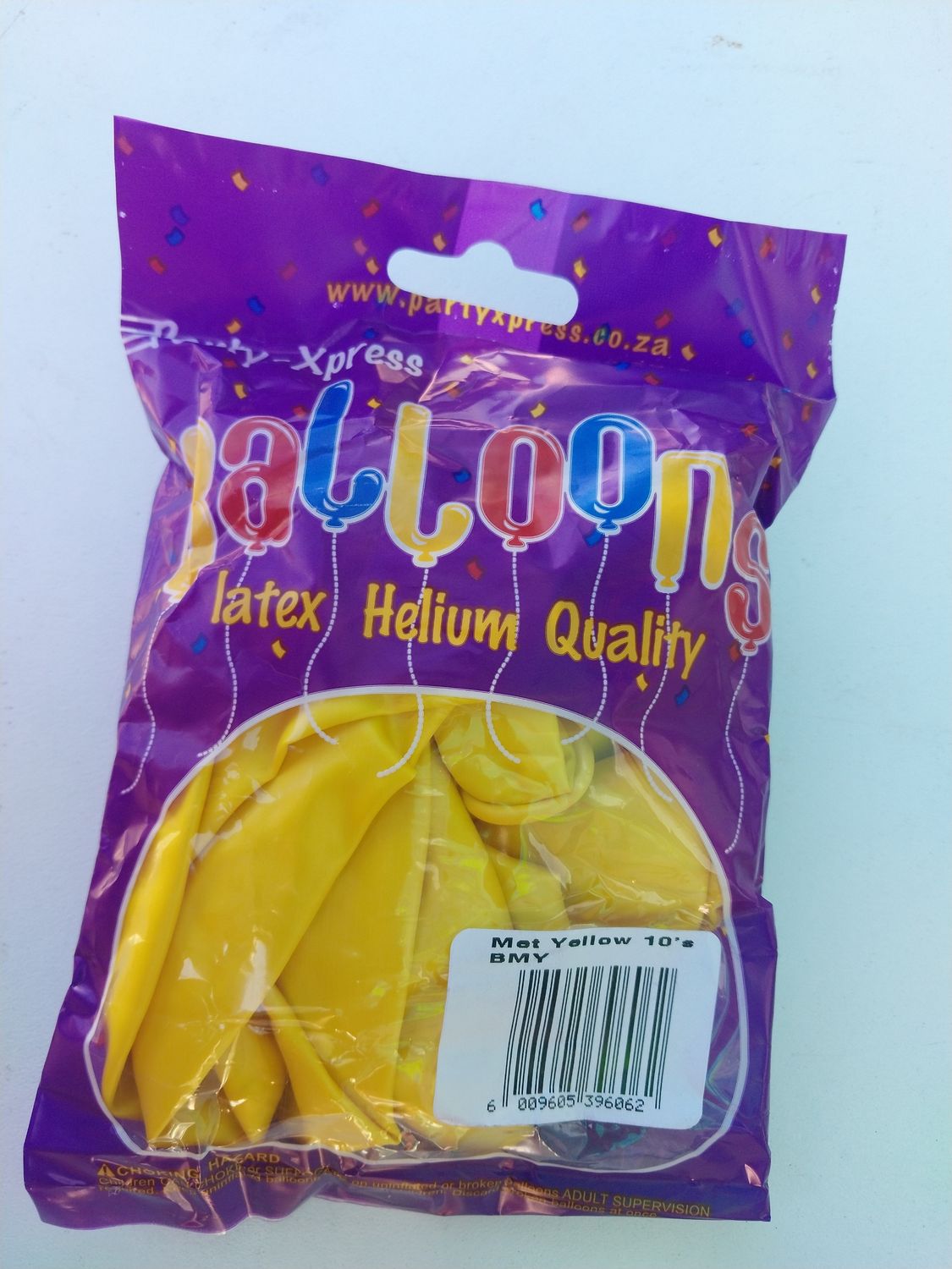 Balloons Met Yellow 10&#39;s