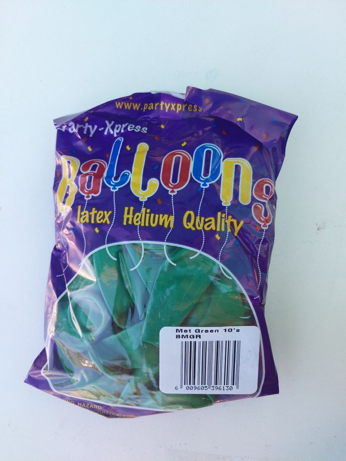 Balloons Met Green 10&#39;s