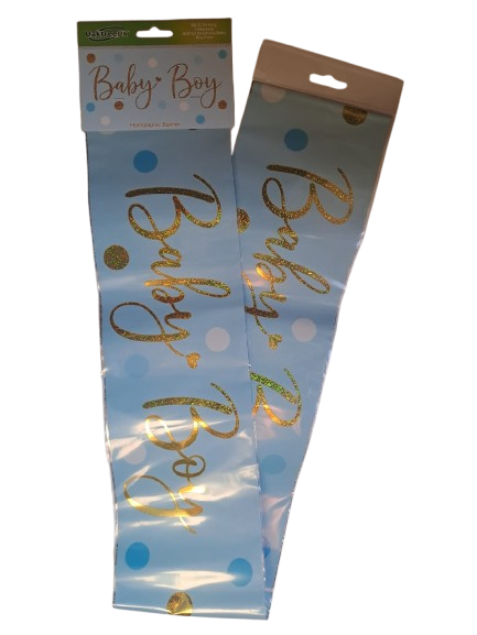 Banner Baby Shower &quot;Baby Boy&quot;