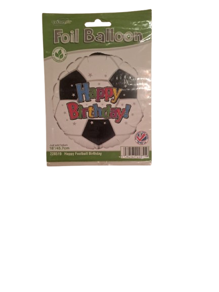 Balloon Foil Soccer Ball 46cm