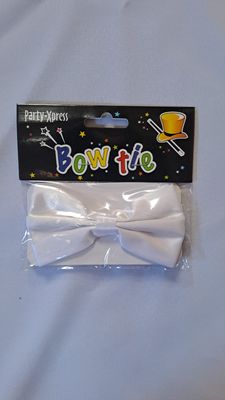 Party Bow Tie White