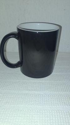 Mug Color changing Black Gloss with custom printing