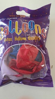 Balloons Std Assorted 10's