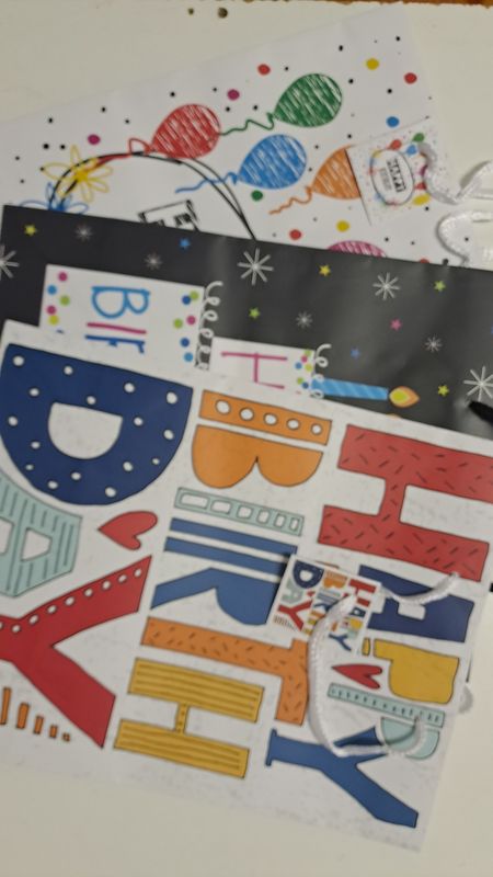 Gift Bag Happy Birthday Large 25x32cm