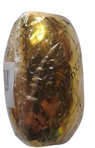 Balloon Ribbon Cob Metallic Gold 20m