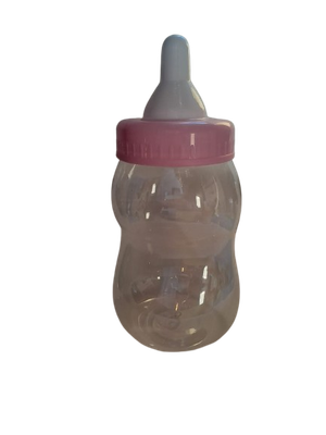 Baby Shower Baby Bottle Pink 34cm x 14cm