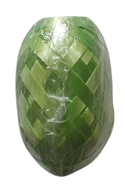 Balloon Ribbon Cob Metallic Lime 20m