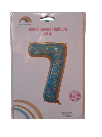 Balloon Donut Number 7