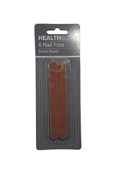 Nail Files 6 Emery Boards
