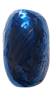 Balloon Ribbon Cob Metallic Dark Blue 20m