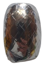 Balloon Ribbon Cob Metallic Silver 20m