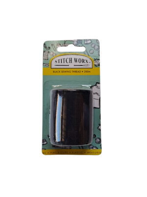 Sewing Thread 200m Black