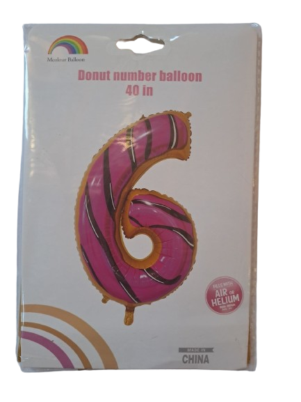 Balloon Donut Number 6