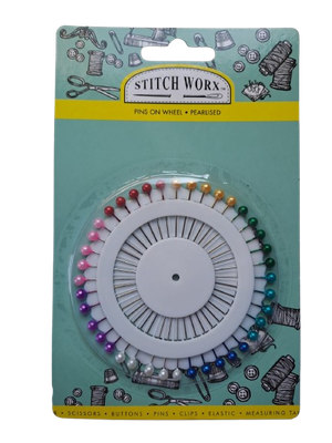 Pins on Wheel Pearlised
