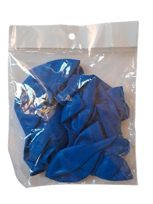 Balloons Blue Plain 12's