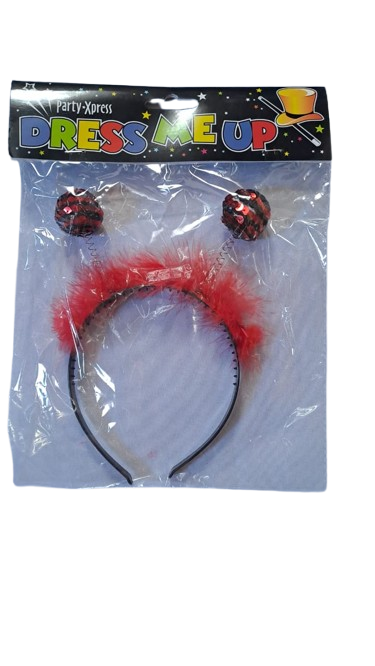 Dress Me Up Alice Band Lady Bug Feelers