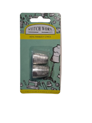 Metal Thimbles 2 piece