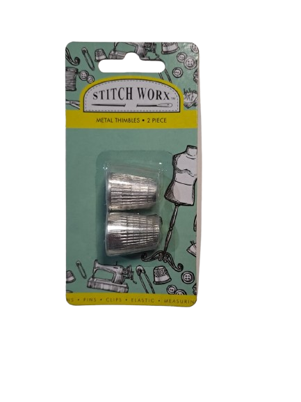 Metal Thimbles 2 piece