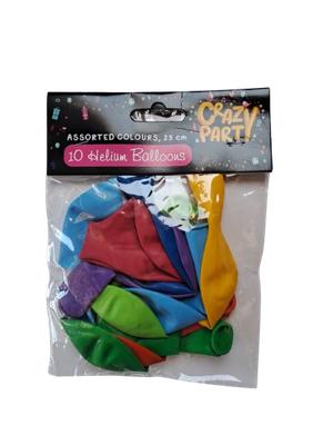 Balloons Assorted colours Small 10's