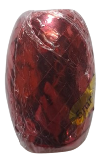Balloon Ribbon Cob Metallic Red 20m