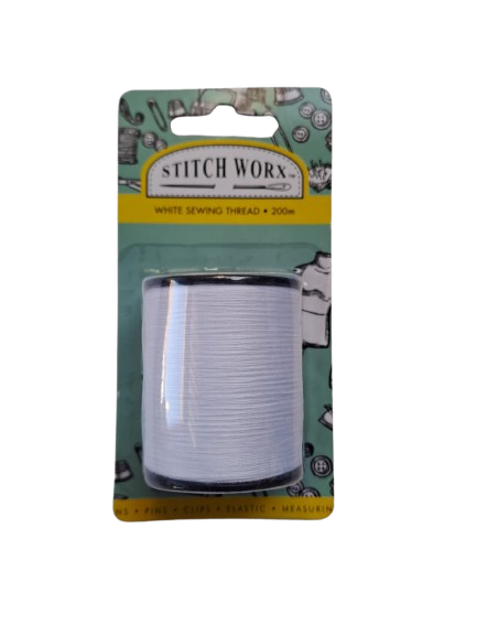 Sewing Thread 200m White