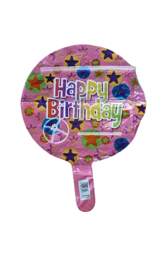 Balloon Happy Birthday With Stick