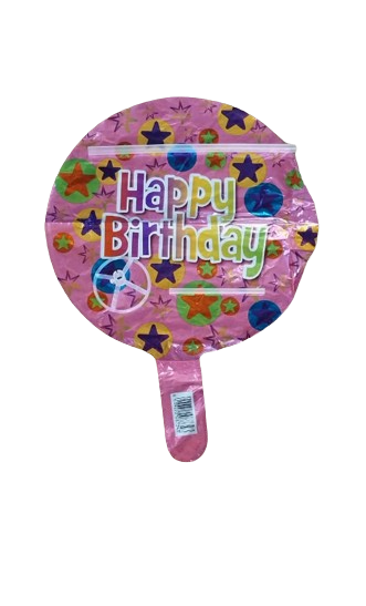 Balloon Happy Birthday With Stick