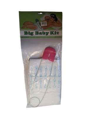 Baby Shower Diaper Pink Novelty Set