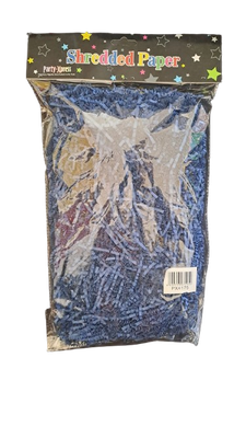 Shredded Paper 100g Blue