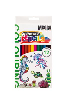 Jumbo Colour Pencils Triangle 12's