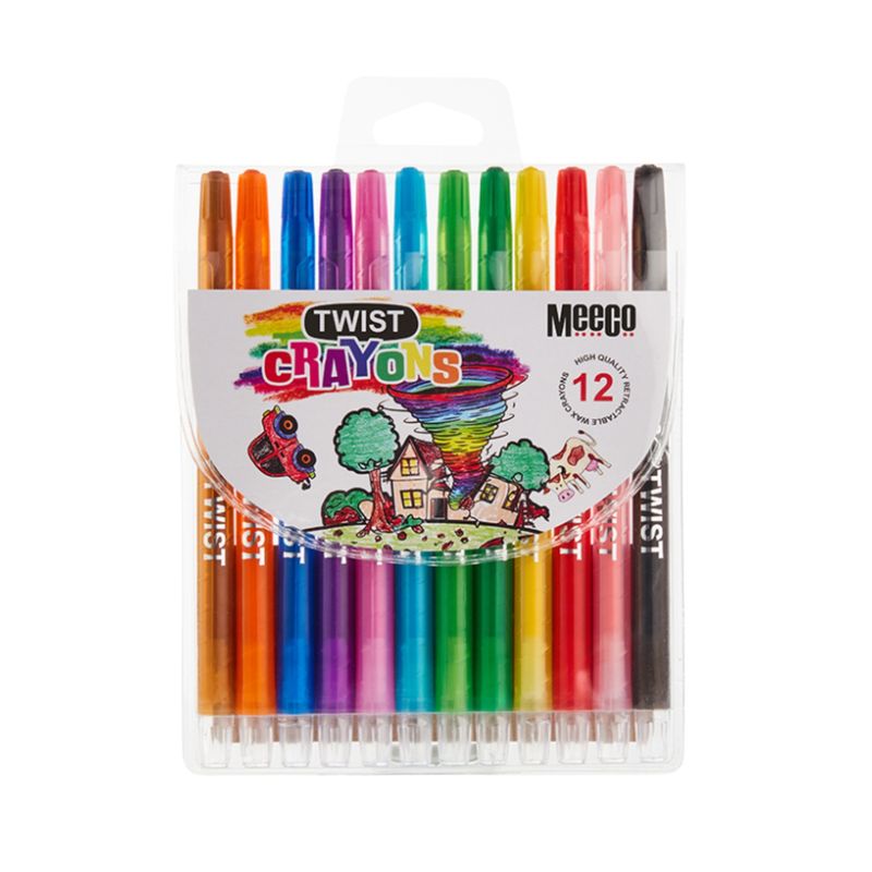 Twist Retractable Crayons 12&#39;s
