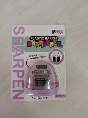 Plastic Barrel Sharpener Violet 