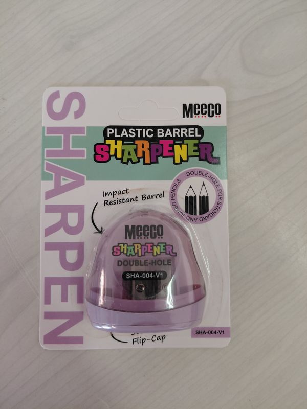 Plastic Barrel Sharpener Violet 