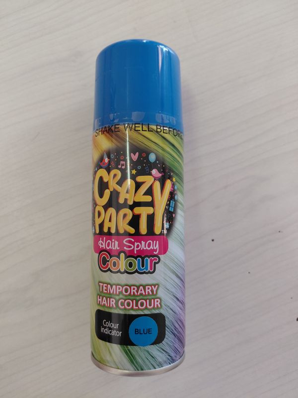 Hair Spray Temporary Hair Colour Blue