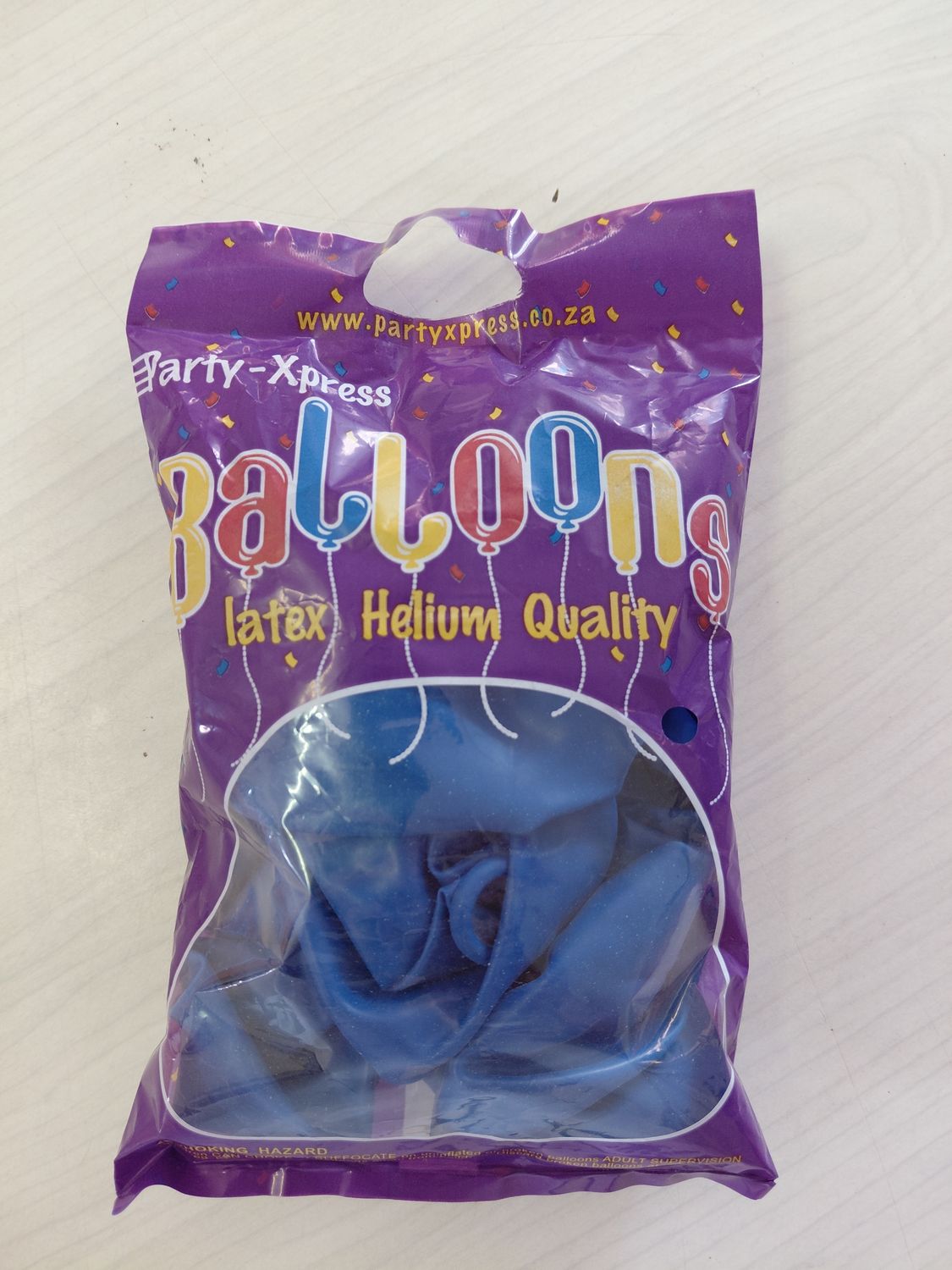 Balloons Std Blue