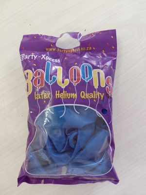 Balloons Std Blue
