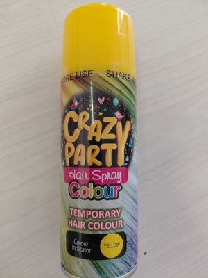 Hair Spray Temporary Hair Colour Yellow